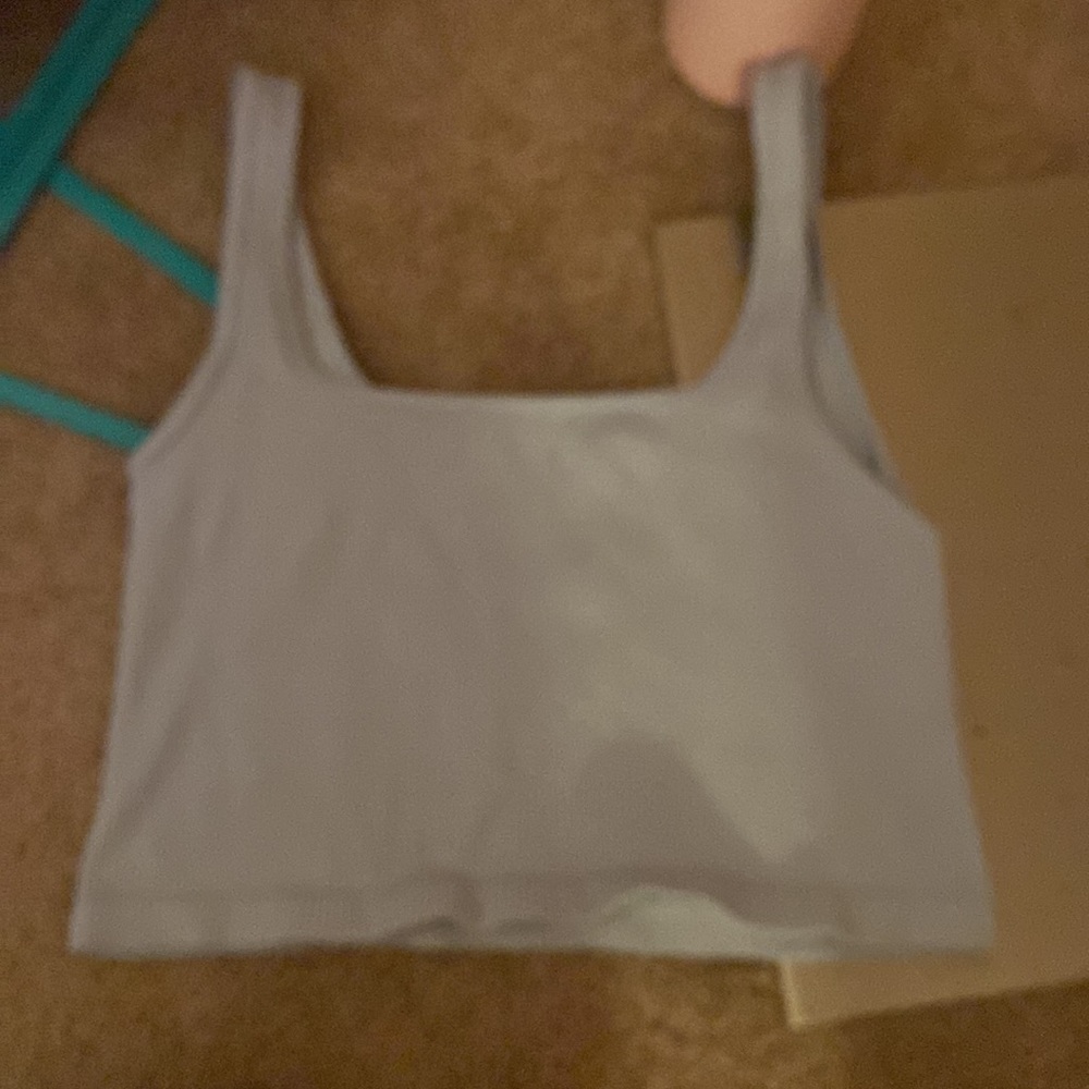 Baby blue cropped top - Picture 3 of 3